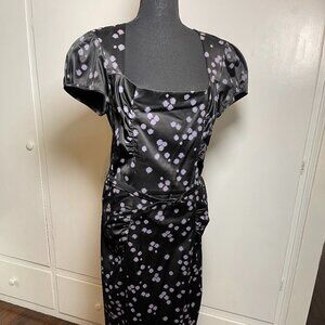 1940's Vintage Inspired Pencil Dress with Belt